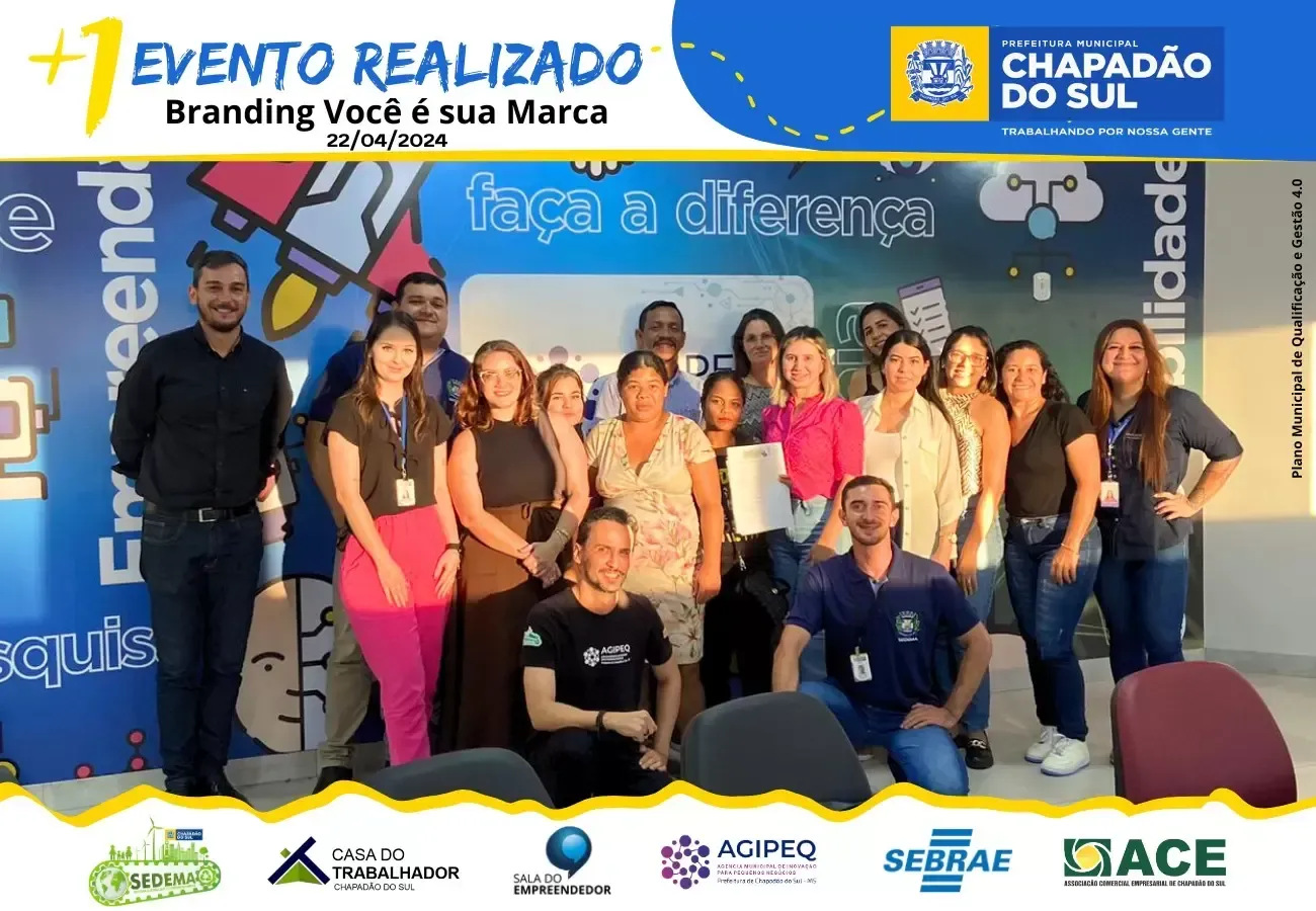 Imagem de compartilhamento para o artigo Semana Digital: Chapadão do Sul traz inovação e oportunidades para Pequenos Negócios da MS Todo dia